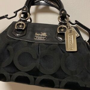 COACH BAG SMALL SATCHEL WITH HARD WARE OF ARRIER COACH